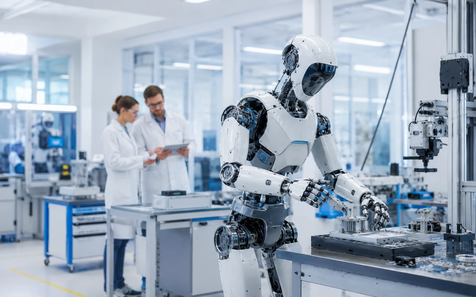 Humanoide Robotik als Beispiel für neue Unternehmensprozesse